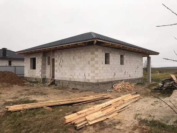Дом от фундамента до крыши